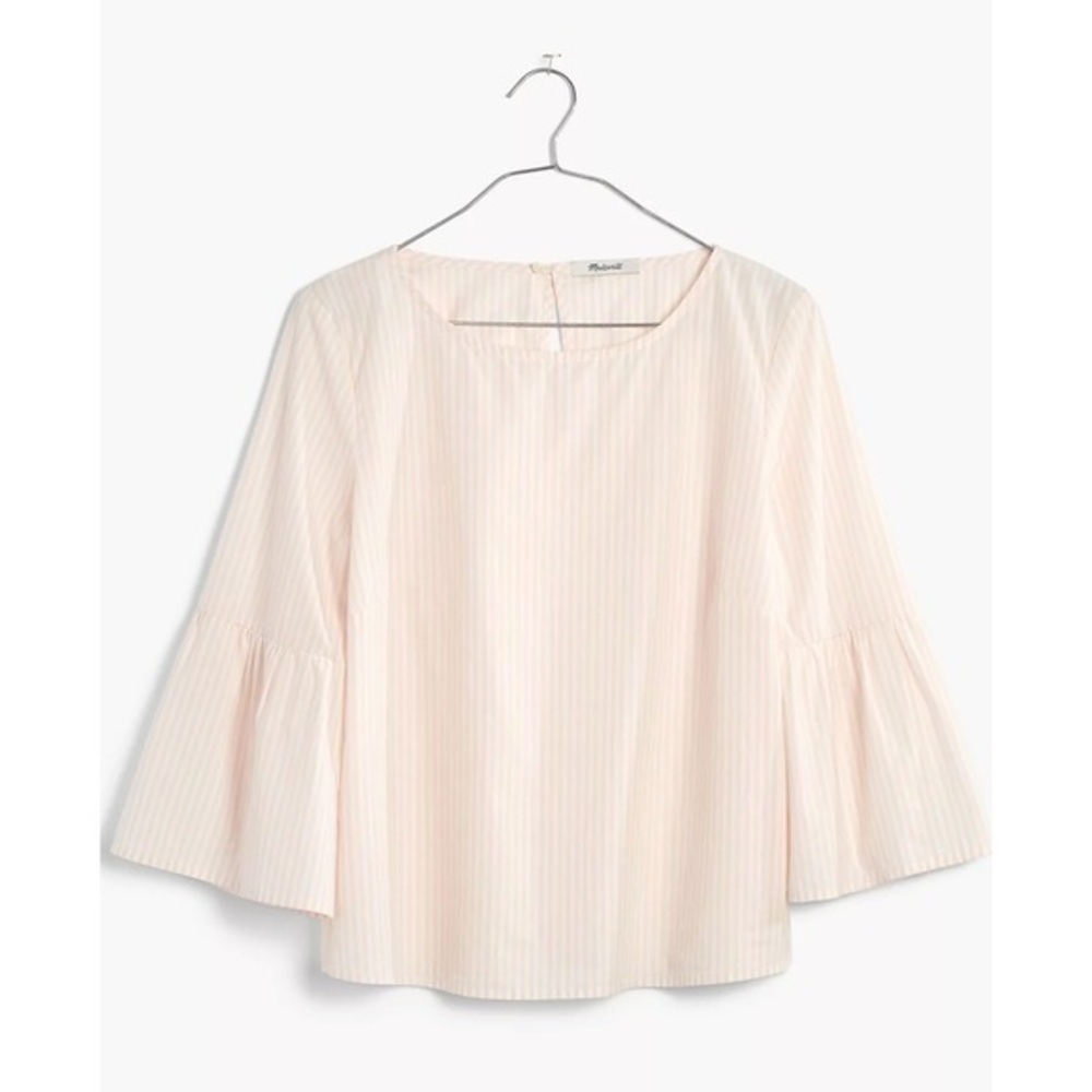 Madewell • Striped Bell-Sleeve Top